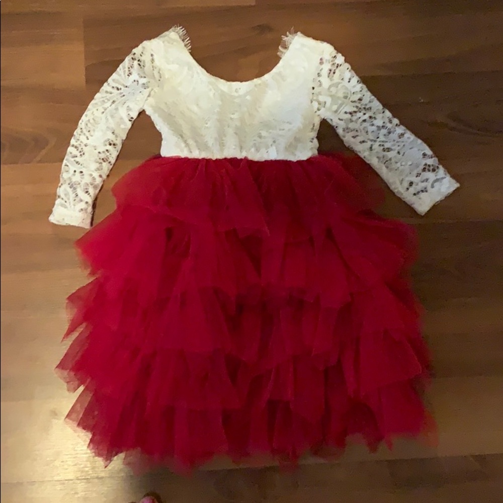 Red dress